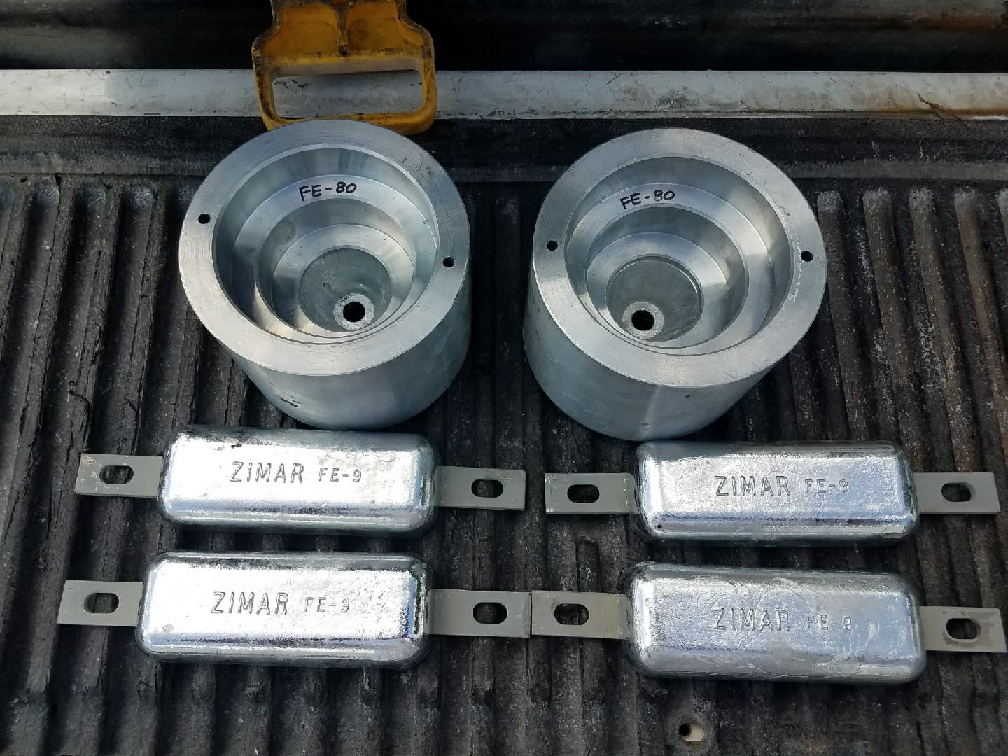 Zinc Parts 